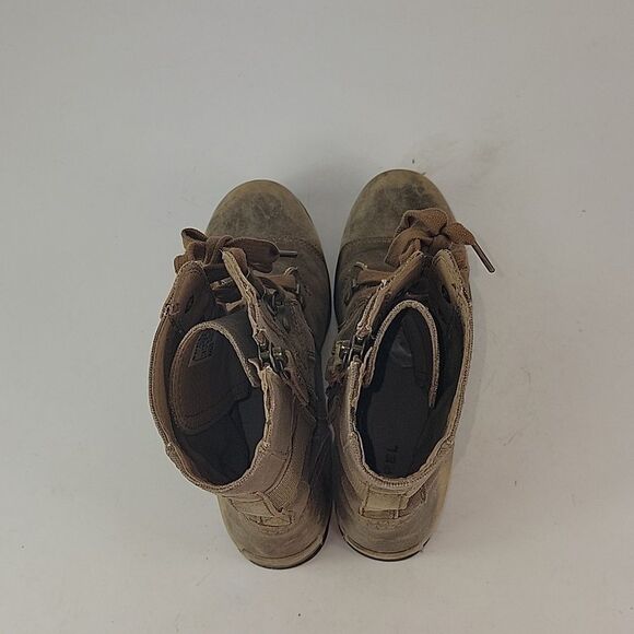 Sorel Major Carly Brown Leather Zip/Lace Up Women's Boots - Picture 11 of 15